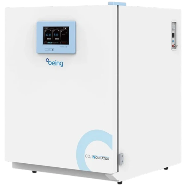 BEING CO₂ incubator with HEPA filtration for pharmaceutical cell culture research